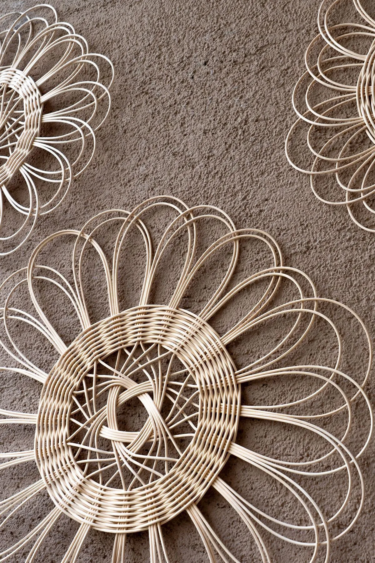 Rattan El Yapımı Duvar ve Bahçe Süsü - Görsel 4