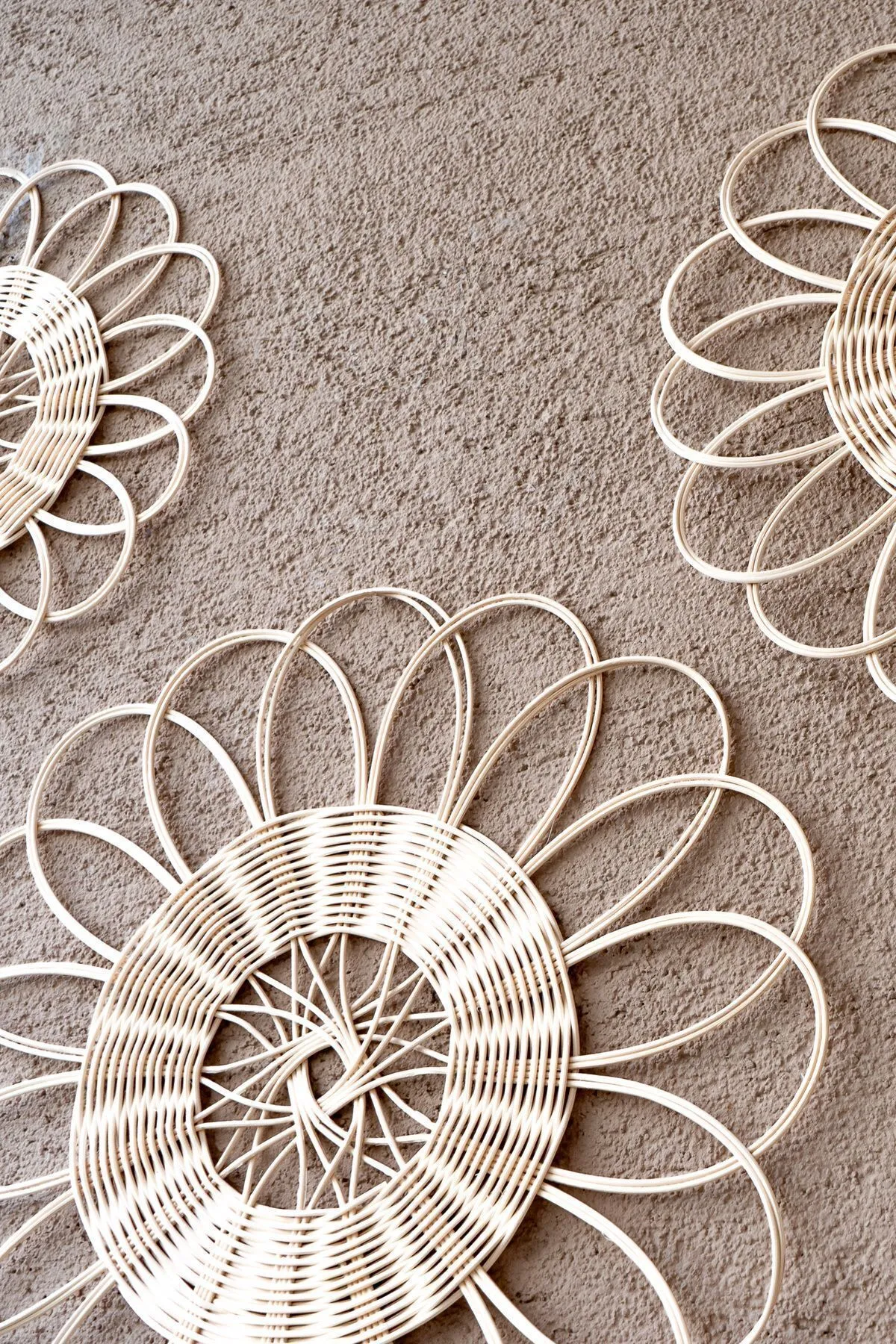 Rattan El Yapımı Duvar ve Bahçe Süsü - Görsel 4