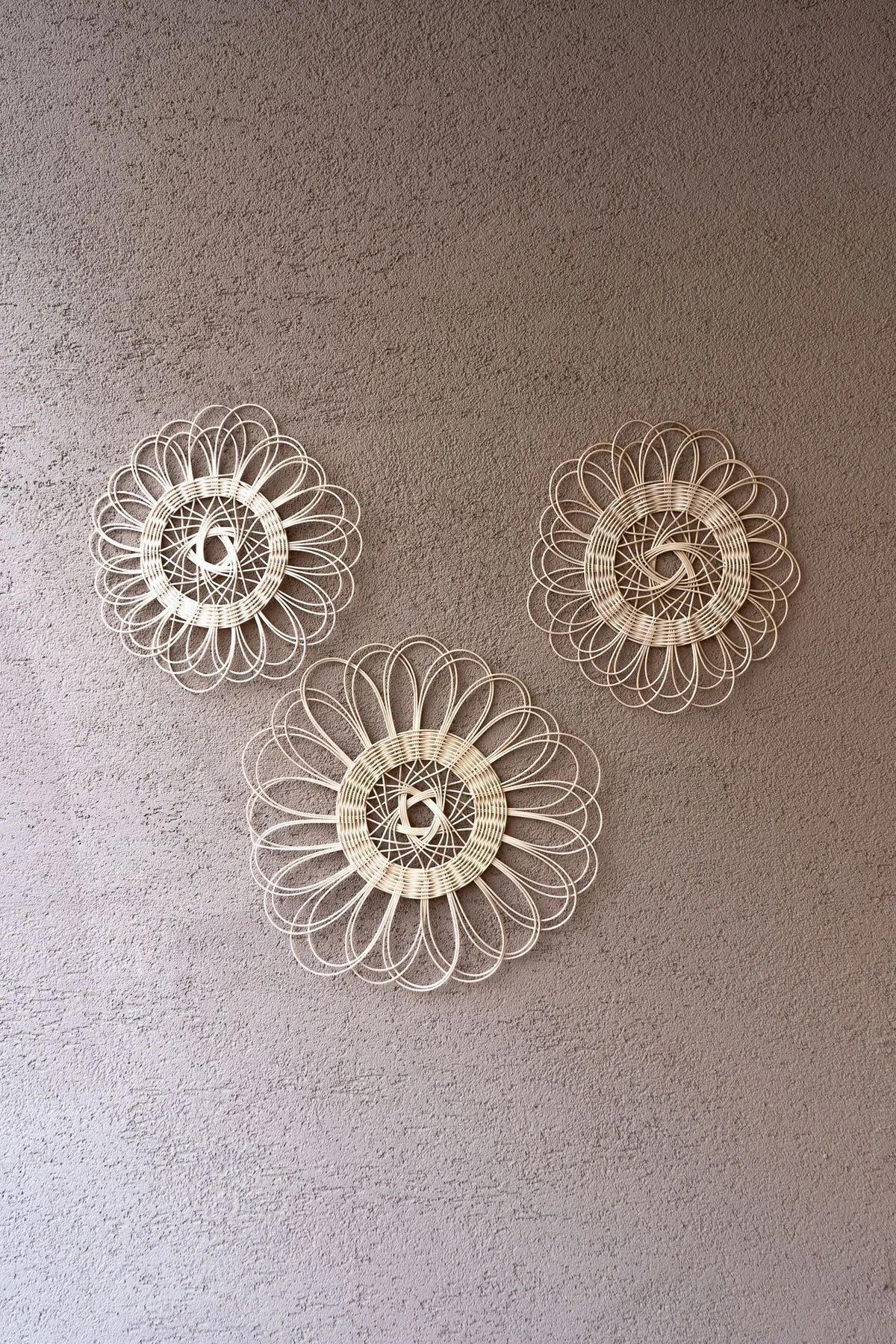 Rattan El Yapımı Duvar ve Bahçe Süsü - Görsel 5