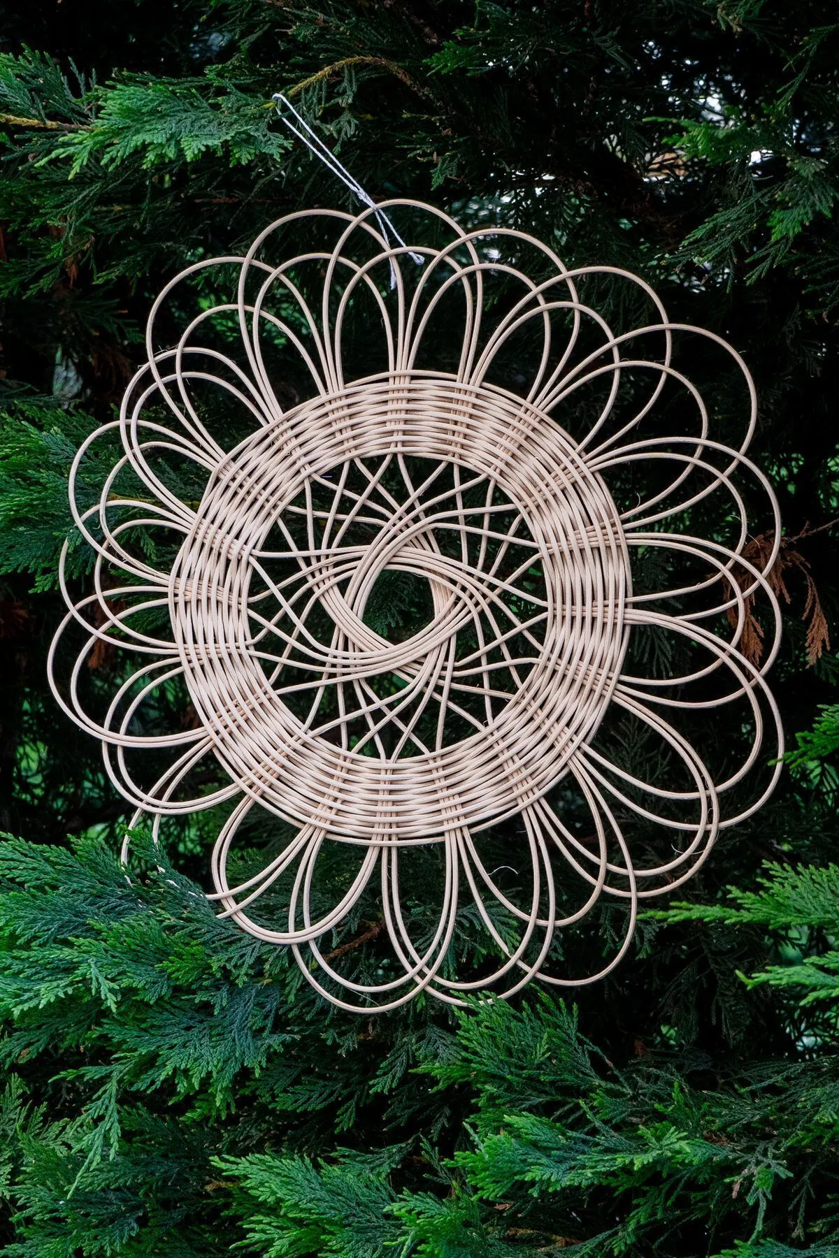 Rattan El Yapımı Duvar ve Bahçe Süsü