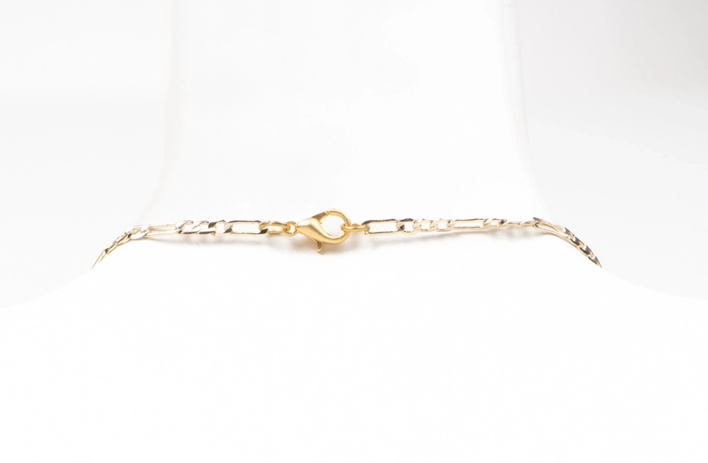 Altın sarısı metal kolye - Görsel 2