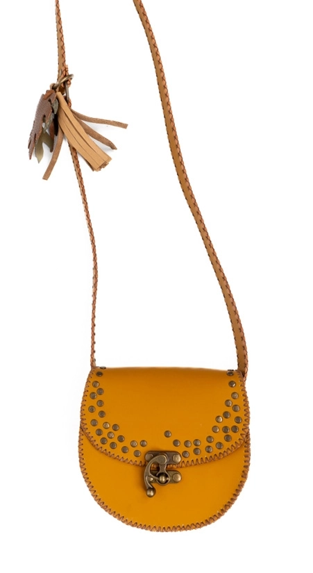 AY FORM ANTİK TOKALI HAKİKİ DERİ ÇANTA - Görsel 5