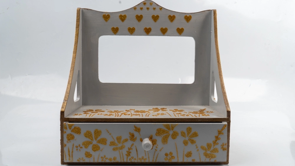 ÇEKMECELİ MAKYAJ AYNASI