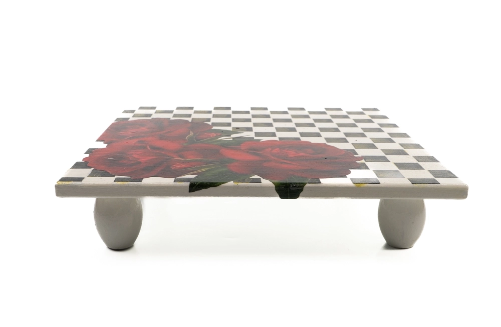 DAMA DESENLİ SUNUMLUK - Görsel 2