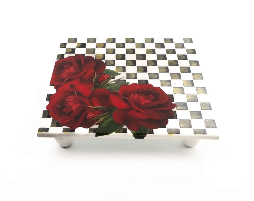 DAMA DESENLİ SUNUMLUK