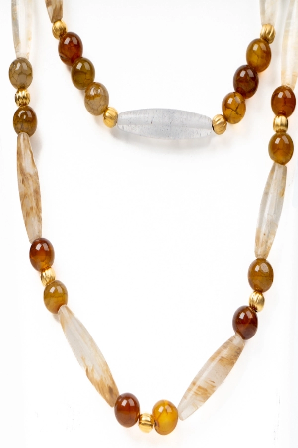 Doğal taş kolye - Görsel 2