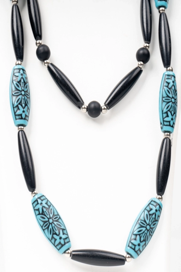 Doğal Taş Oniks Kolye - Görsel 3