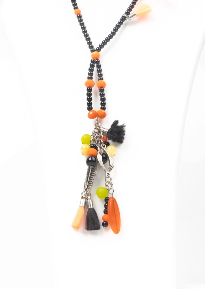 Doğal taşlı kolye