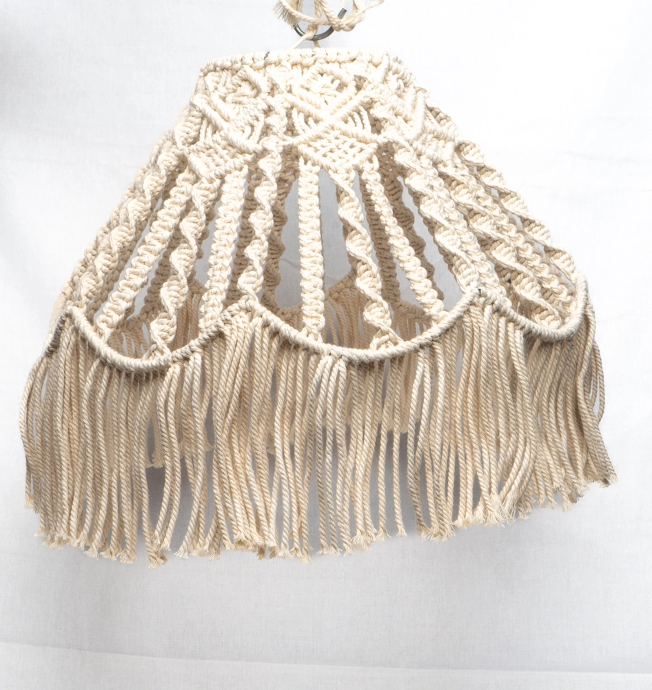 Ekru MAkrome Avize Abajur Lambader