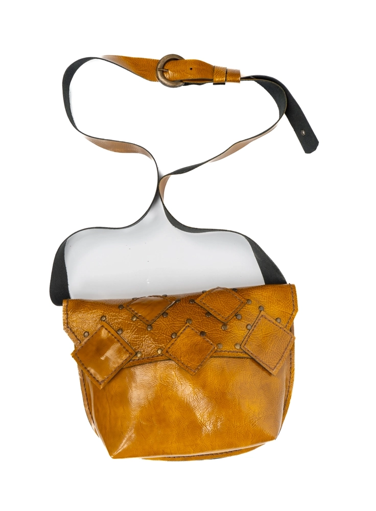 HARDAL RENK ETNİK DESENLİ ÇAPRAZ ÇANTA - Görsel 2