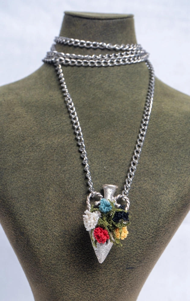 İğne Oyası Testi Kolye