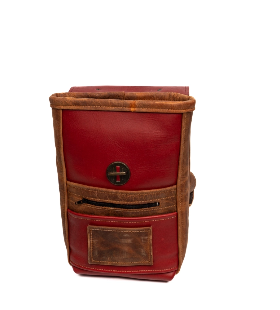 İKİ RENK HAKİKİ DERİ SIRT ÇANTASI - Görsel 3