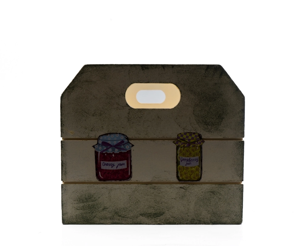 KAVANOZ DESENLİ SEBZELİK KASA - Görsel 3