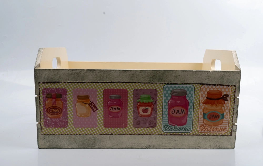 KAVANOZ DESENLİ SEBZELİK KASA - Görsel 5