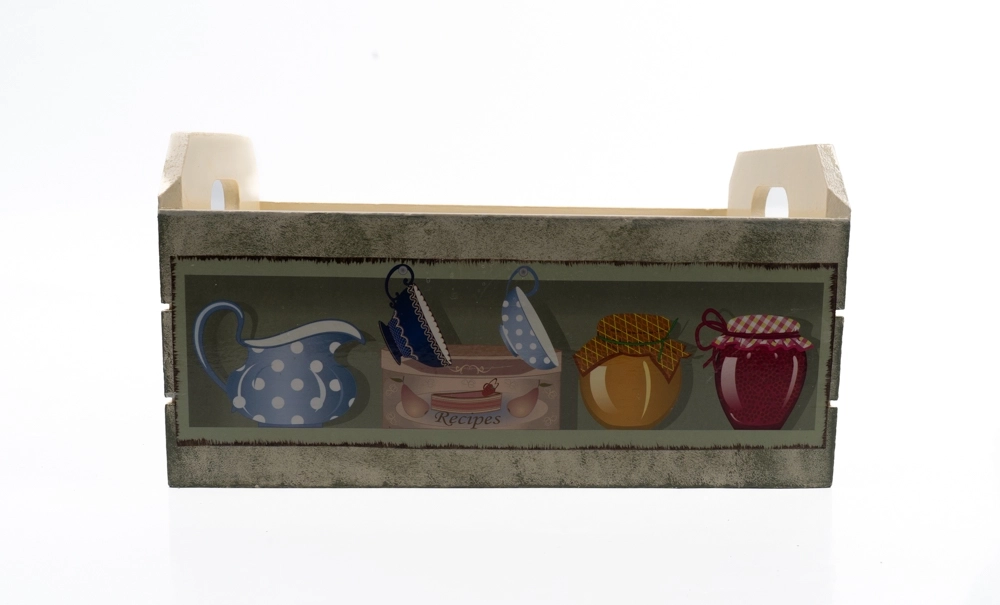 KAVANOZ DESENLİ SEBZELİK KASA