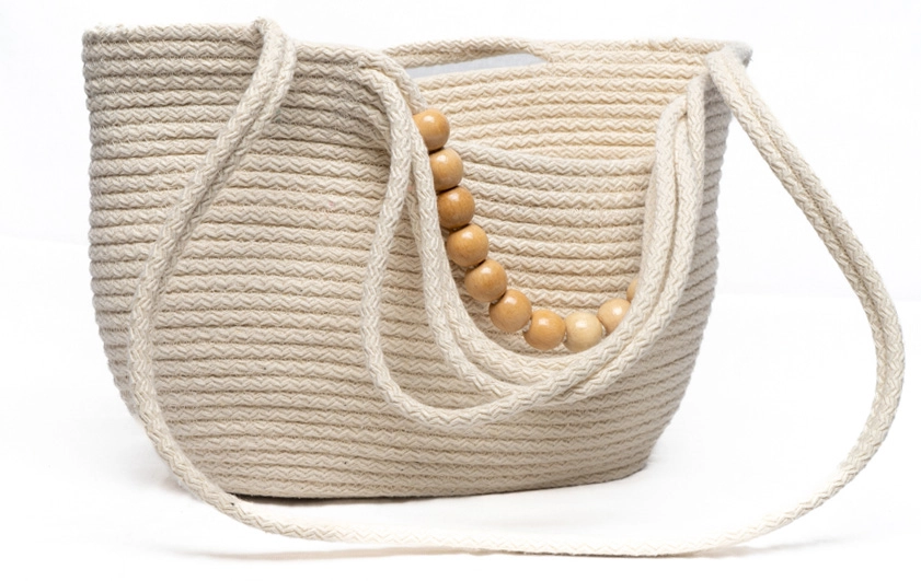 Kordon İp Plaj Çantası - Görsel 2