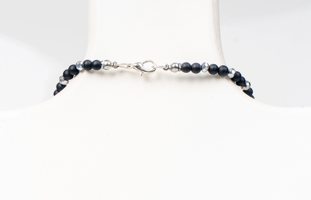 Kristal boncuk kolye - Görsel 3