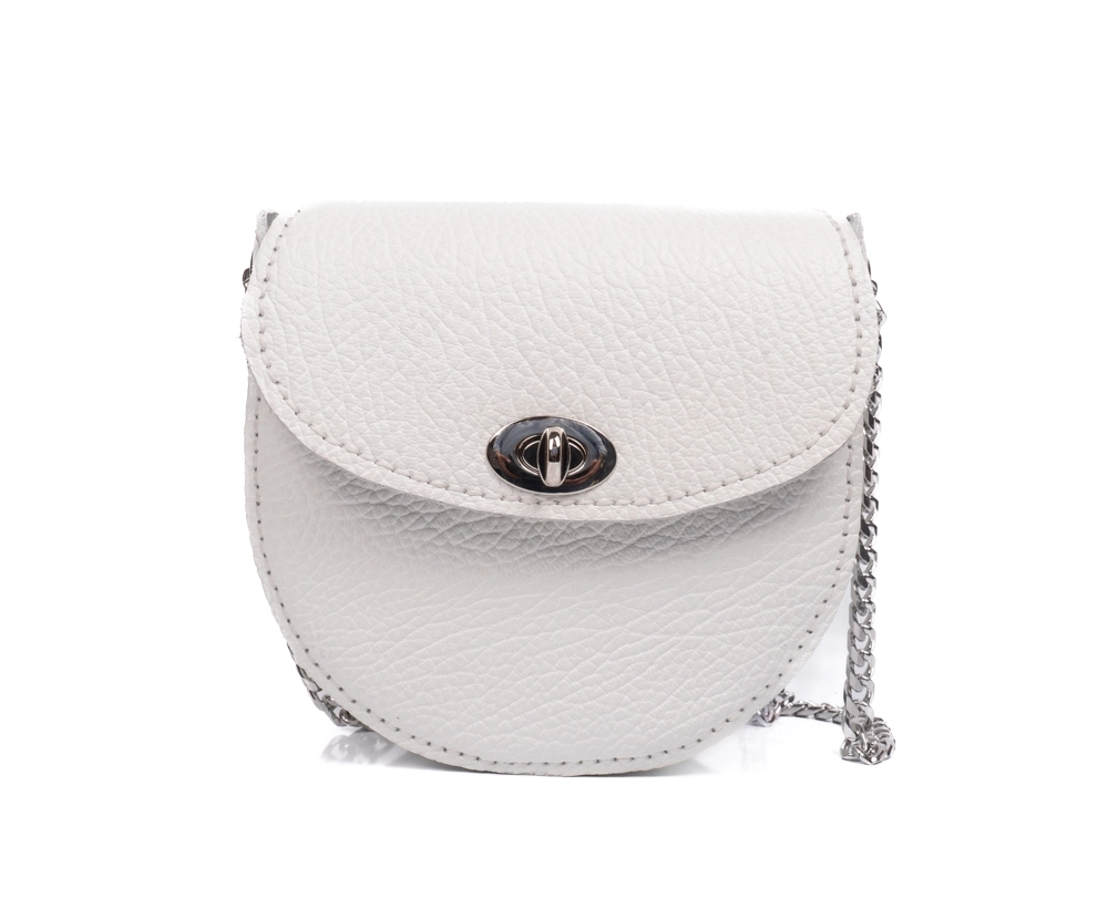 ÖN KAPAMASI METAL TOKALI, ZİNCİR ASKILI OMUZ ÇANTASI