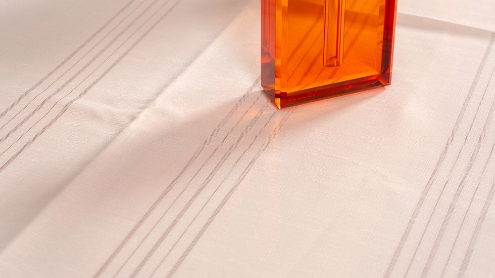 Osmanlı İpeği Üzerine Dantelli Çift Kat Runner - Görsel 2