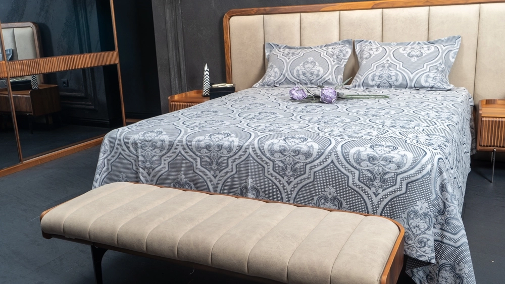 Pamuklu Çift Kişilik Yatak Örtüsü - Görsel 3