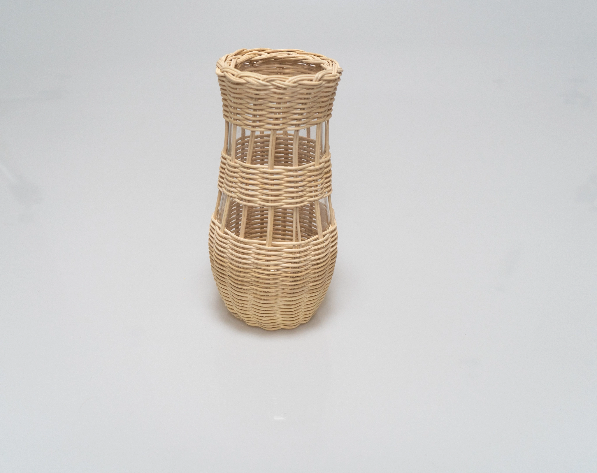 Rattan El Yapımı Şans Bambusu Vazo - Görsel 5