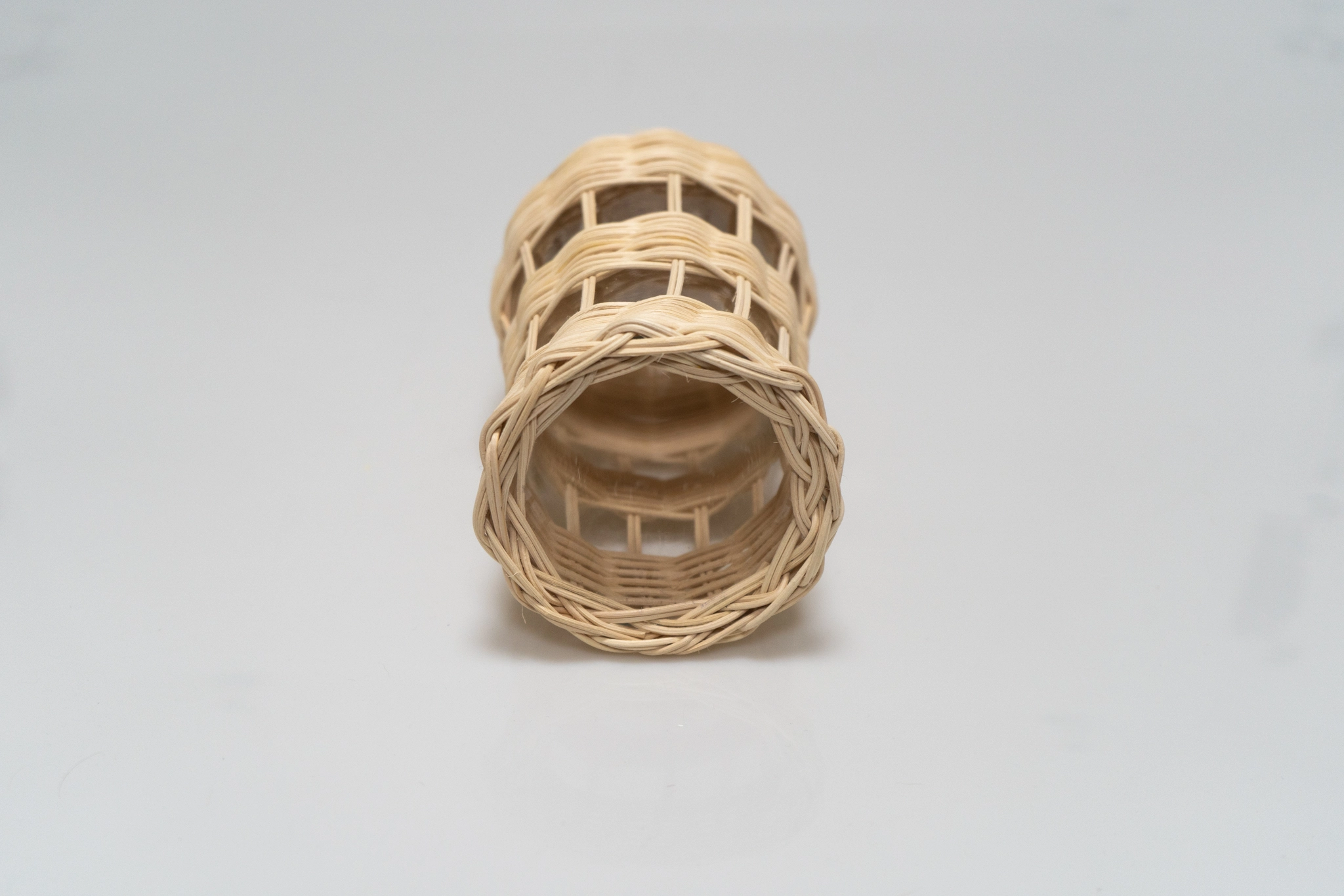 Rattan El Yapımı Şans Bambusu Vazo - Görsel 3